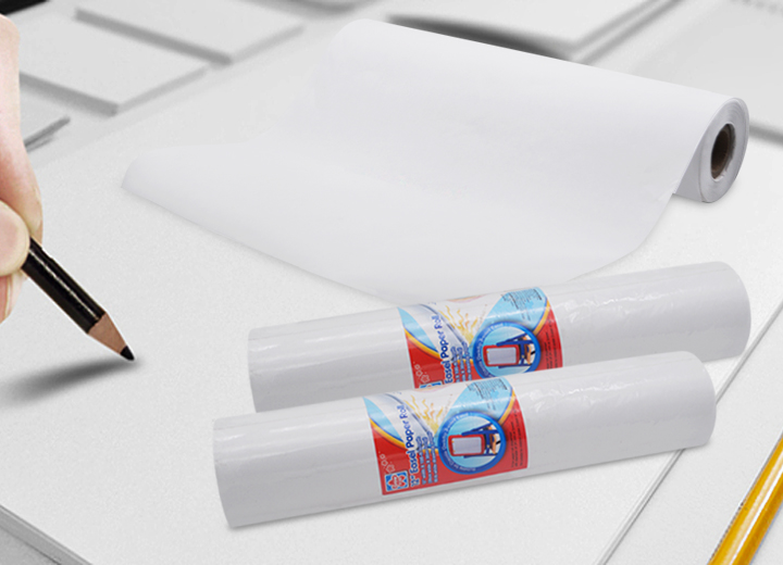 Blank long roll painting paper